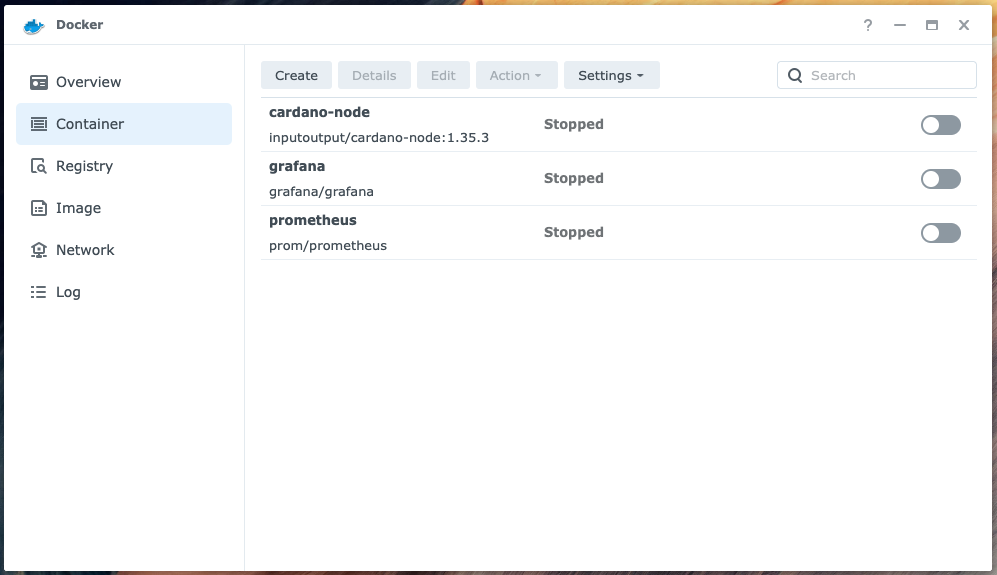 Docker - Stop the conatiner